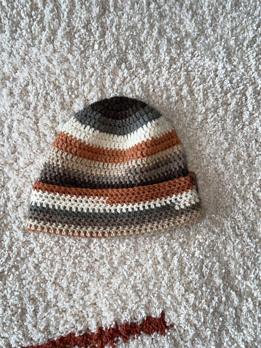 Striped Beanie