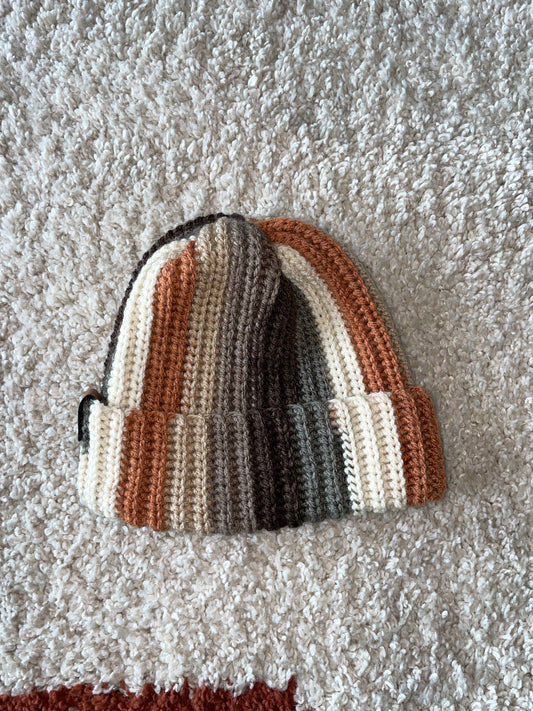 Striped Beanie