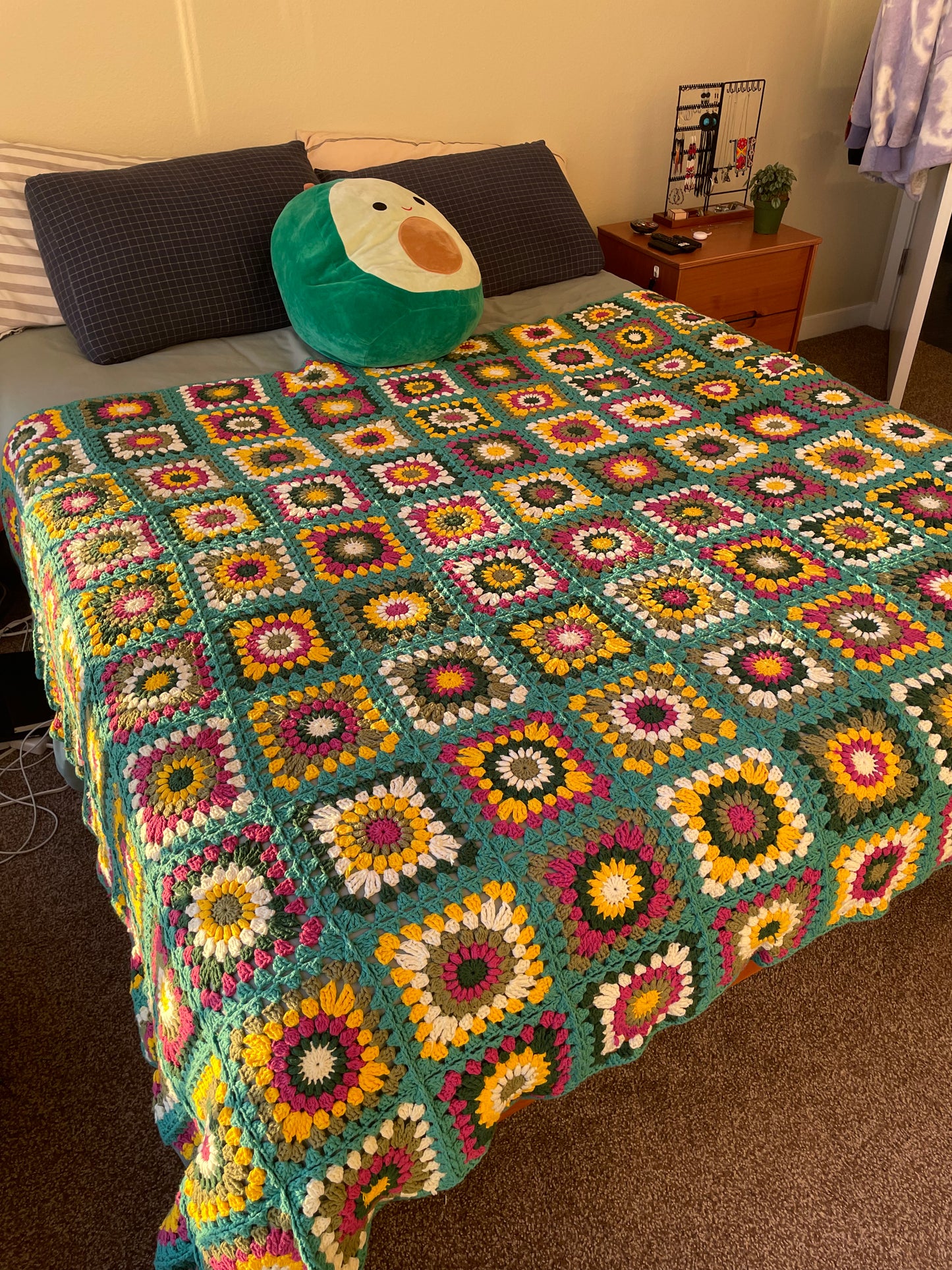 Sunflower Burst Blanket