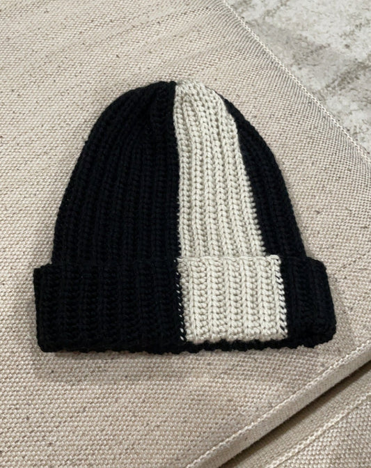 Skunk Stripe Beanie