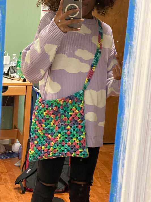 Psychedelic Tote (Ready to Ship)